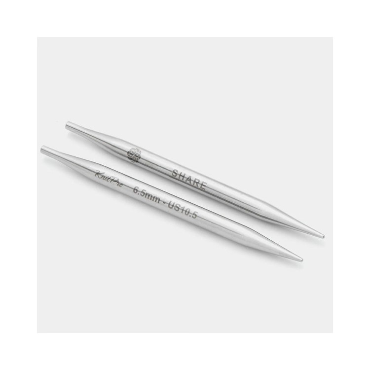 Metalowe druty do łączenia z żyłką The Mindful Collection (KnitPro)