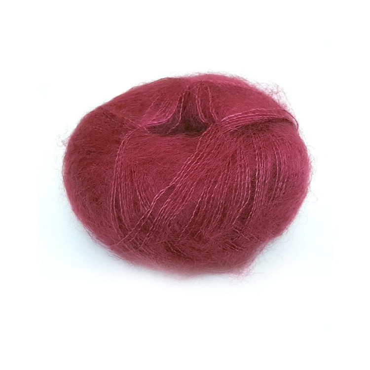 Włóczka Brushed Lace mohair 3017 Rododendron (Mohair by Canard)