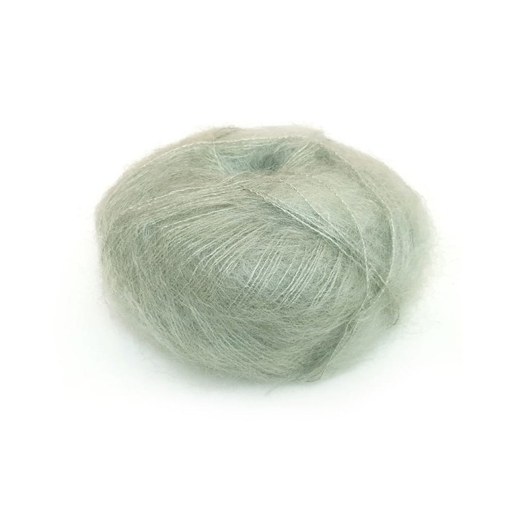 Włóczka Brushed Lace mohair 3023 Te gron (Mohair by Canard)