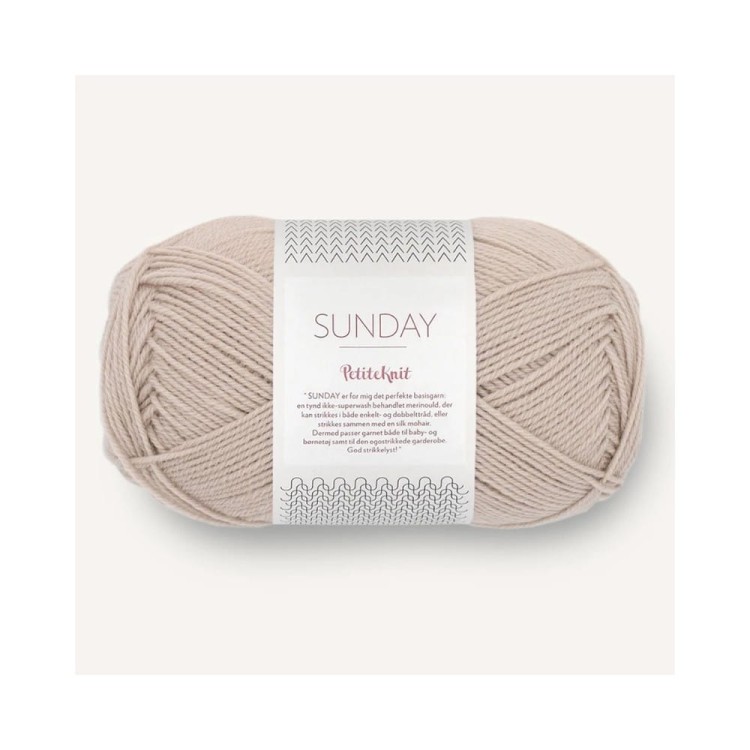 Włóczka Sunday by PetiteKnit 3821 (Sandnes Garn)