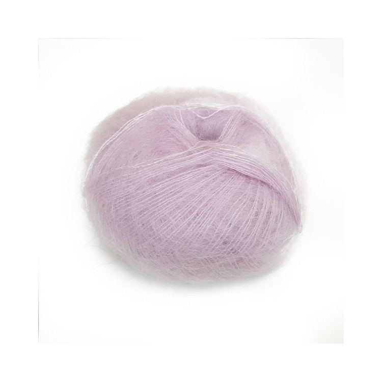 Włóczka Brushed Lace mohair 3038 Rosa (Mohair by Canard)