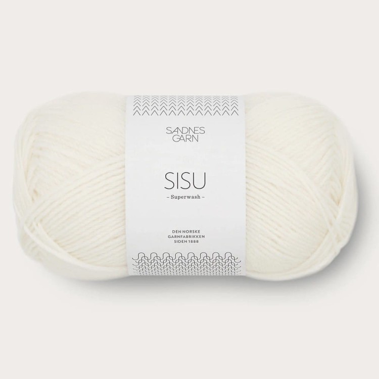 Włóczka Sisu 1002 (Sandnes Garn)