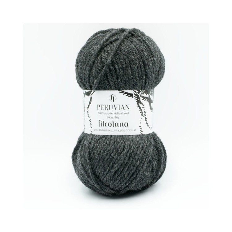 Włóczka Peruvian 956 Charcoal (Filcolana)
