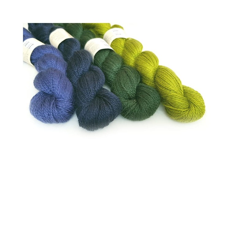 Włóczka Kid Mohair 2 ply 2025 Flaskegrøn (Mohair by Canard)