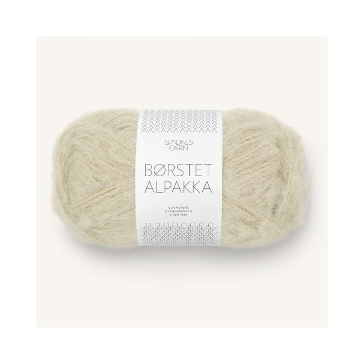 Włóczka Borstet Alpakka 9822 (Sandnes Garn)