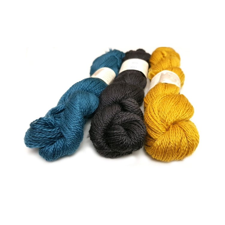 Włóczka Kid Mohair 2 ply 2033 Petrol (Mohair by Canard)