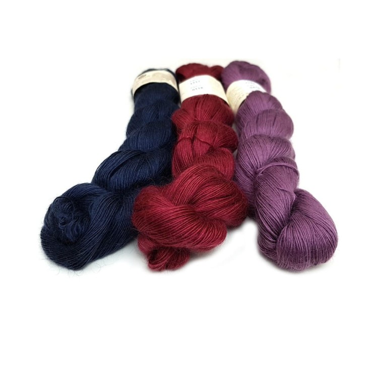 Włóczka Kid Mohair 1 ply 1117 Rododendron (Mohair by Canard)