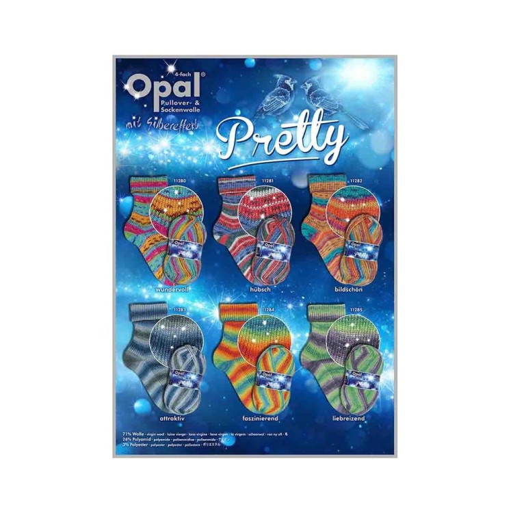 Włóczka Opal Pretty 4-ply 11282