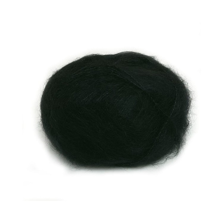 Włóczka Brushed Lace mohair 3036 Sort (Mohair by Canard)
