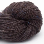 Włóczka Loch Lomond Lace GOTS 07 Dark Brown BC GARN