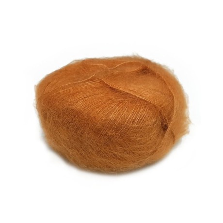 Przejdź do produktu Włóczka Brushed Lace mohair 3014 Karamel (Mohair by Canard)