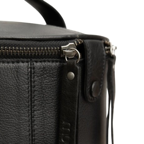 Przejdź do produktu Saturn Black Skórzana torba projektowa (Muud)