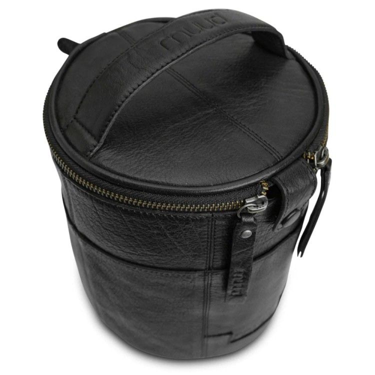 Saturn Black Skórzana torba projektowa (Muud)