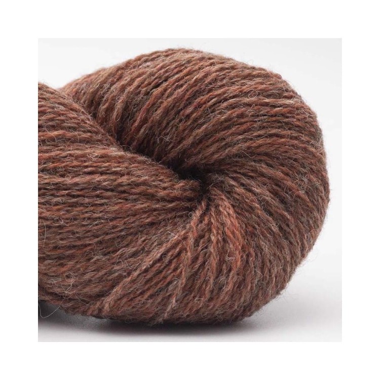 Włóczka Bio Shetland GOTS 63 Rust Grey (BC GARN)
