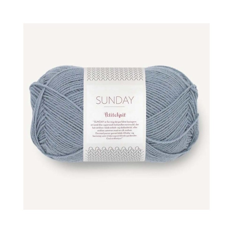Włóczka Sunday by PetiteKnit 6050 (Sandnes Garn)