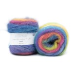 Włóczka Essentials Super Kid Mohair loves Silk Print 001 (Rico Design)