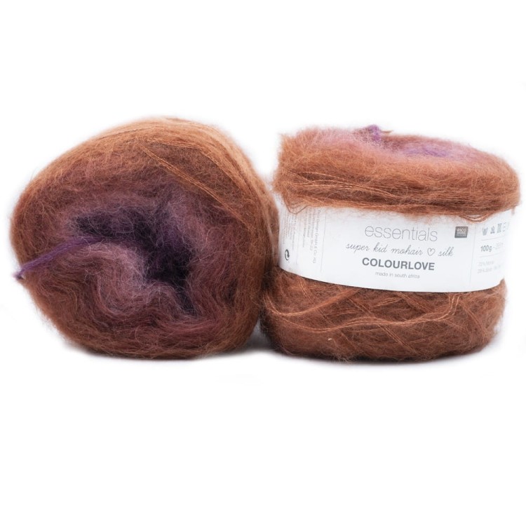 Włóczka Essentials Super Kid Mohair Loves Silk Colourlove 016 (Rico Design)