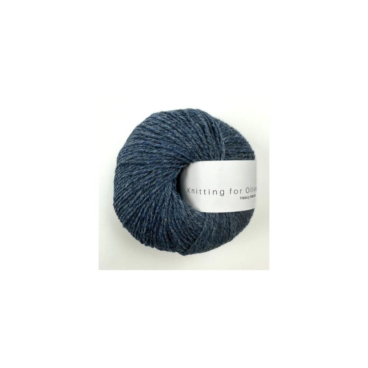 Włóczka Heavy Merino Blue Jeans (Knitting for Olive)