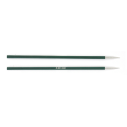 Metalowe druty do łączenia z żyłką Zing (KnitPro)