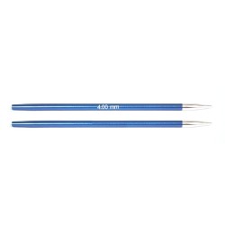 Metalowe druty do łączenia z żyłką Zing (KnitPro)