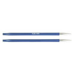 Metalowe druty do łączenia z żyłką Zing (KnitPro)