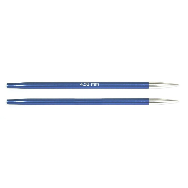 Metalowe druty do łączenia z żyłką Zing (KnitPro)