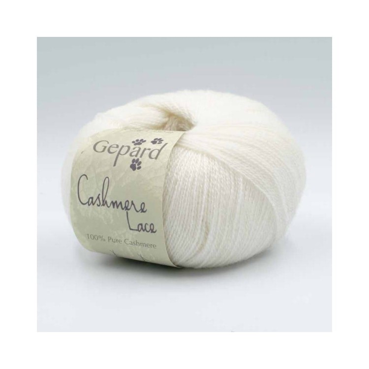 Włóczka Cashmere Lace 101 (Gepard)