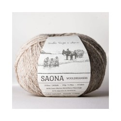 Saona Wooldreamers - włóczka z lokalnej hiszpańskiej wełny i bawełny z Andaluzji 50 g 220 m kolor Sarichef