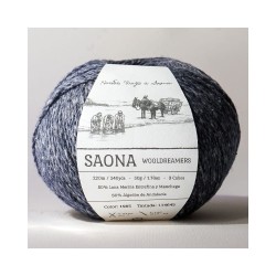 Saona Wooldreamers - włóczka z lokalnej hiszpańskiej wełny i bawełny z Andaluzji 50 g 220 m kolor 1985