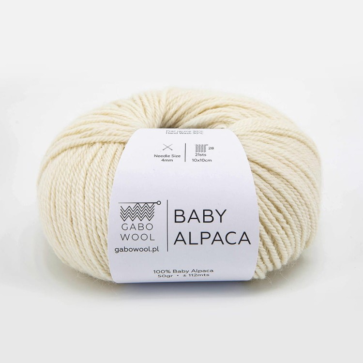 Włóczka Baby Alpaca 100 (Gabo Wool)