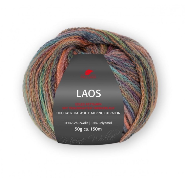 Włóczka Laos 84 Coral (Pro Lana)