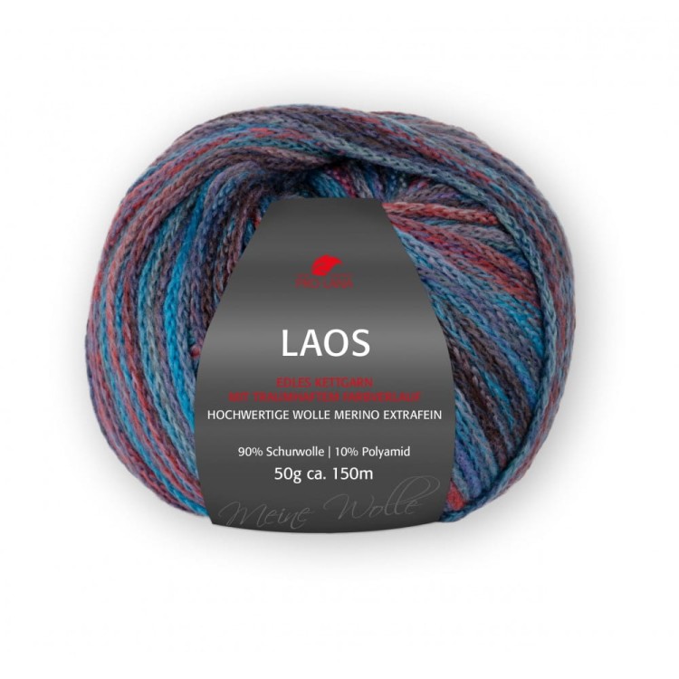 Włóczka Laos 85 Sea (Pro Lana)