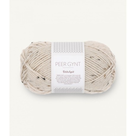 Przejdź do produktu Włóczka Peer Gynt PetiteKnit 2512 Almond Tweed (Sandnes Garn)