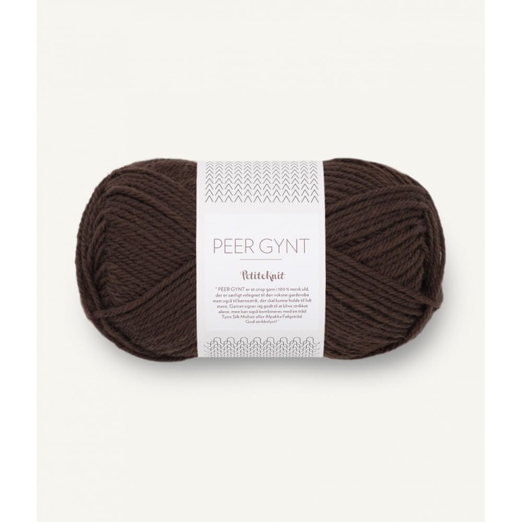 Włóczka Peer Gynt PetiteKnit 3091 Cacao Nimbs (Sandnes Garn)