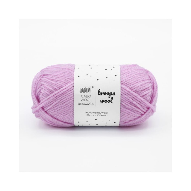 Włóczka Kroopa Wool 0054 Wata cukrowa (Gabo Wool)