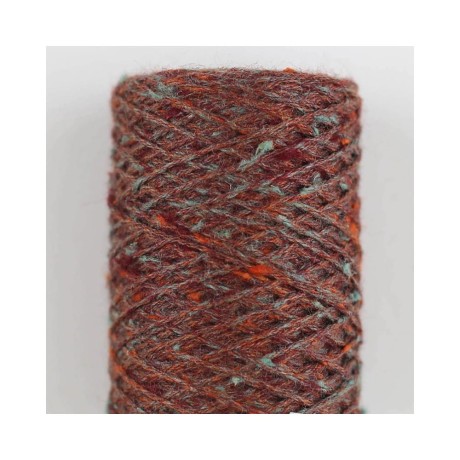 Przejdź do produktu Włóczka Tussah Tweed 09 rust-aqua (BC Garn)
