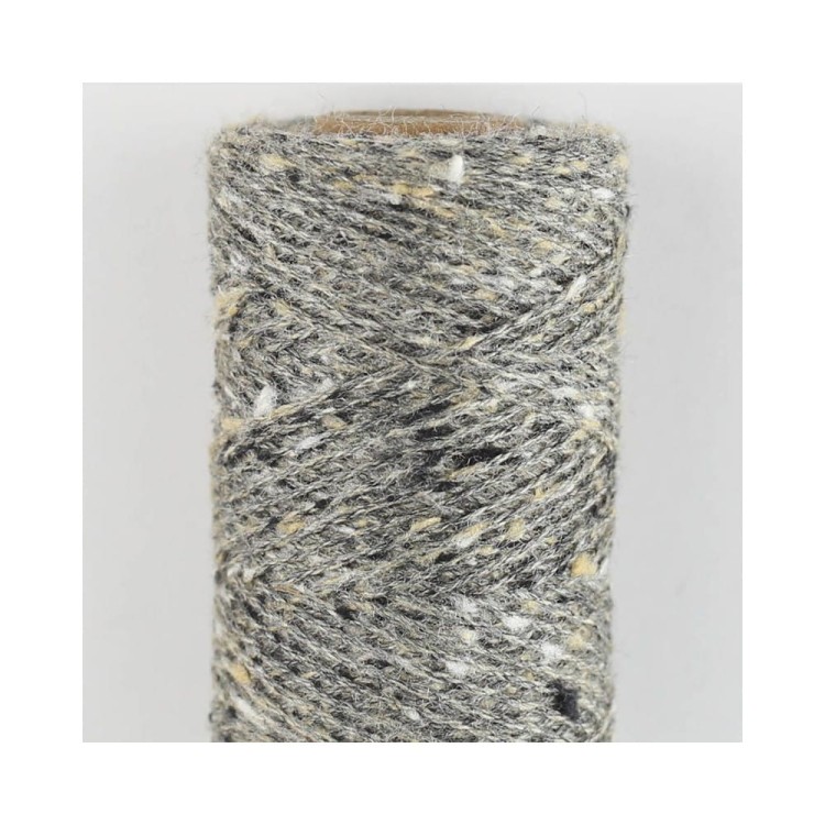 Włóczka Tussah Tweed 12 Grey tweed (BC Garn)
