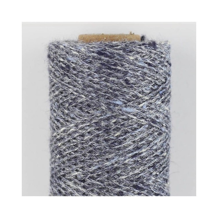 Włóczka Tussah Tweed 30 Grey blue (BC Garn)