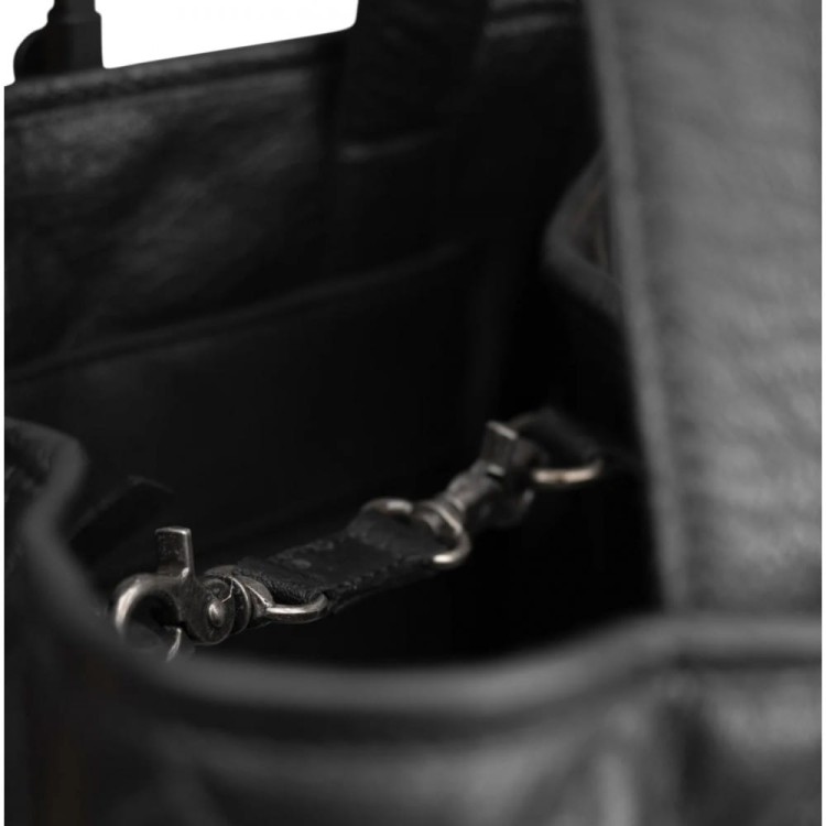 Betsy XL Black Skórzana torba (Muud)