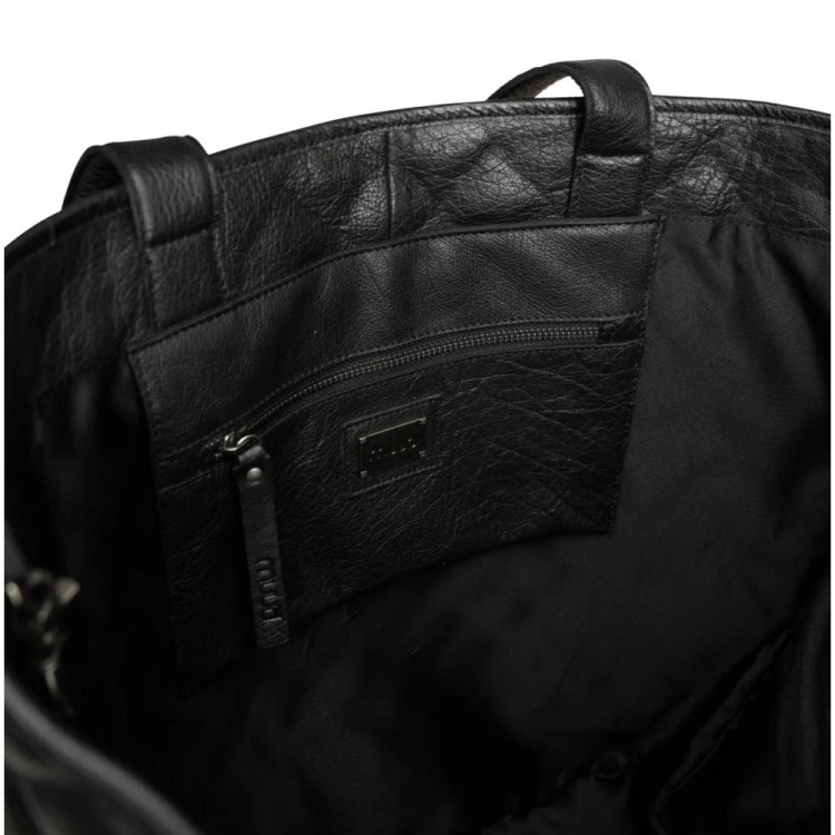 Betsy XL Black Skórzana torba (Muud)