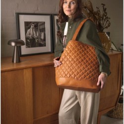 Betsy XL Black Skórzana torba (Muud)