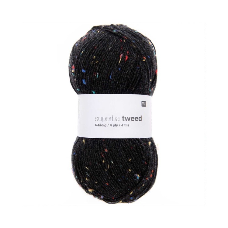 Włóczka Superba Tweed 4 ply 008 (Rico Design)