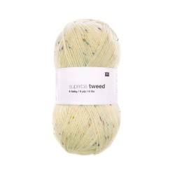Włóczka Superba Tweed 6 ply 001 (Rico Design)