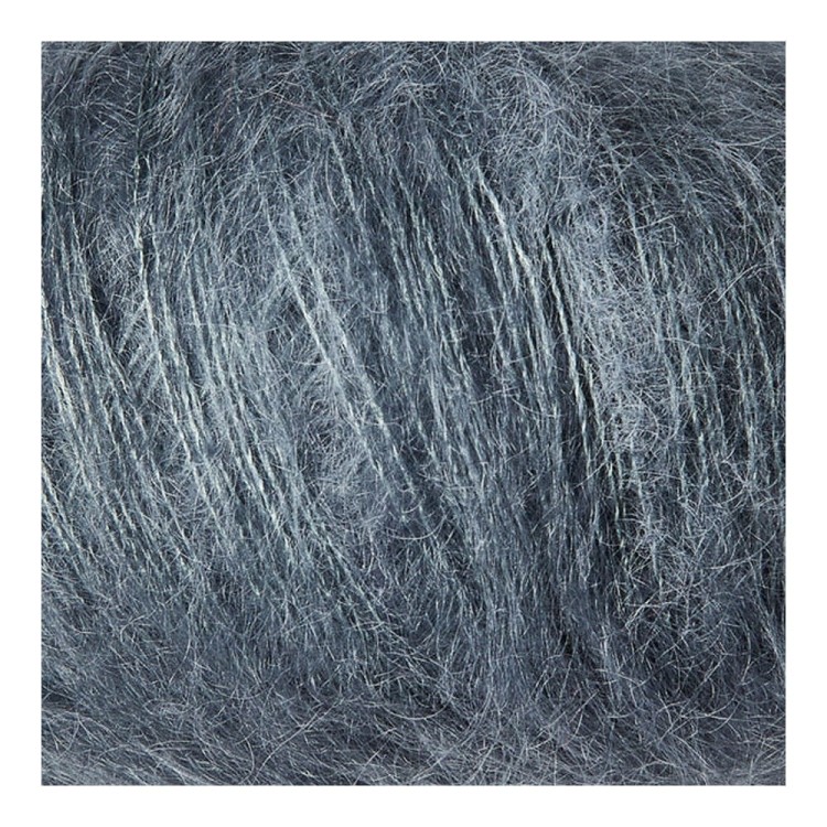 Włóczka Soft Silk Mohair Dusty Petroleum Blue (Knitting for Olive)