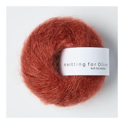 Włóczka Soft Silk Mohair Forest Berry (Knitting for Olive)