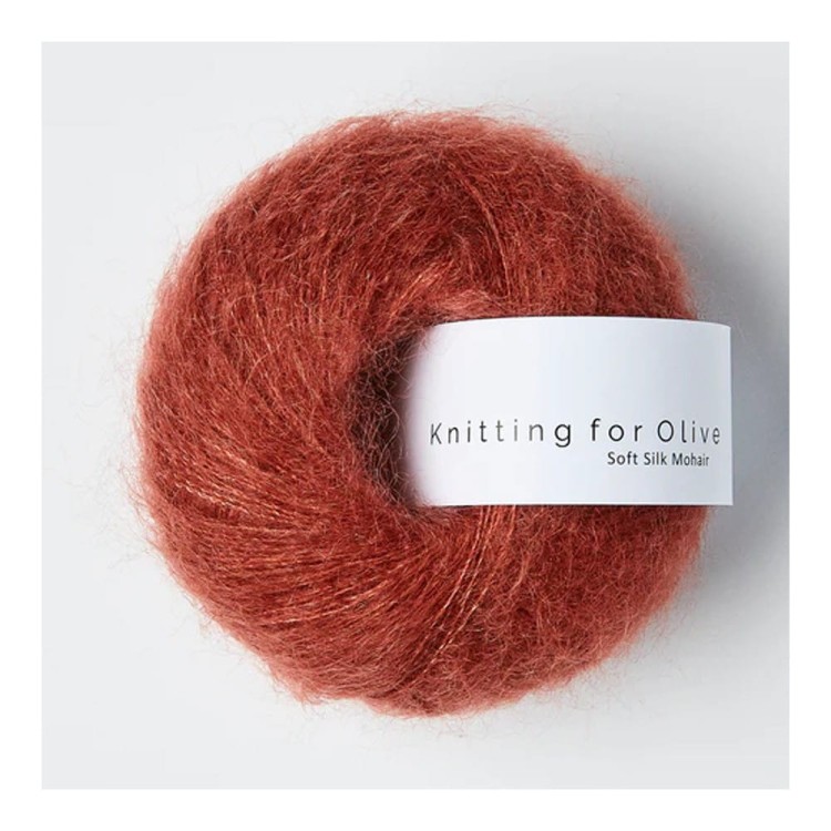 Włóczka Soft Silk Mohair Forest Berry (Knitting for Olive)