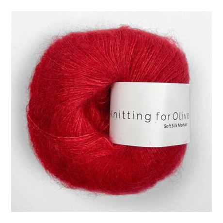 Przejdź do produktu Włóczka Soft Silk Mohair Red currant (Knitting for Olive)