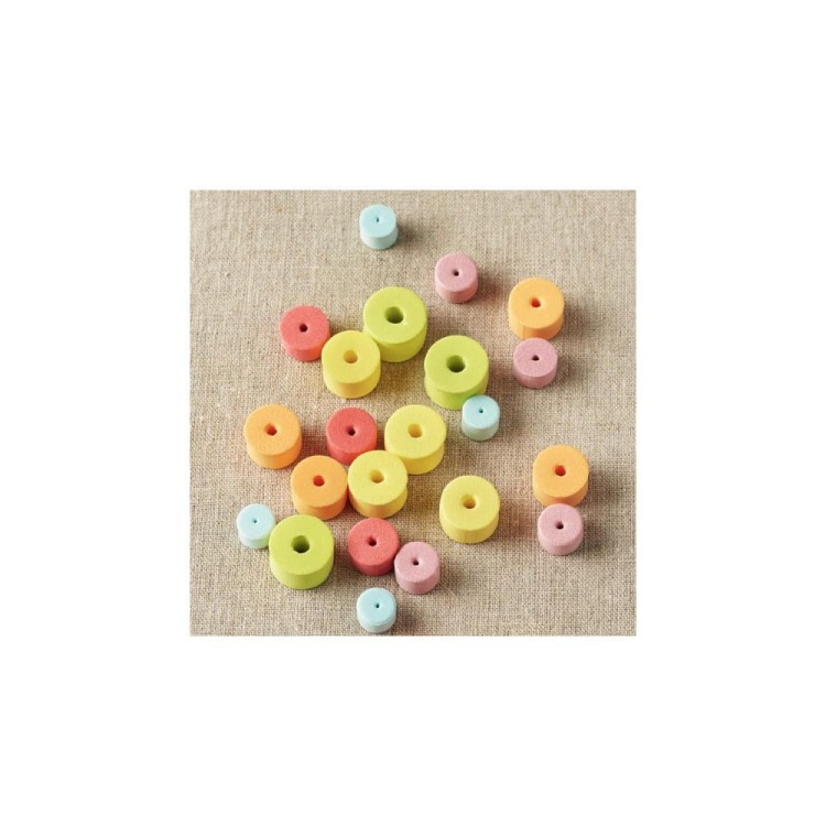 Piankowe stopery na druty (Cocoknits)