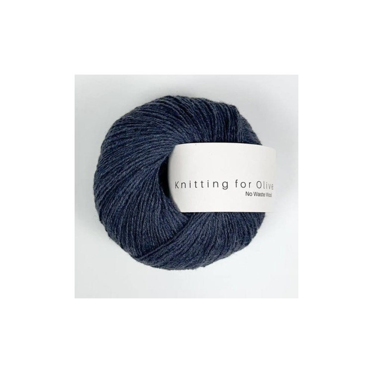Włóczka No Waste Wool Blue Whale (Knitting for Olive)