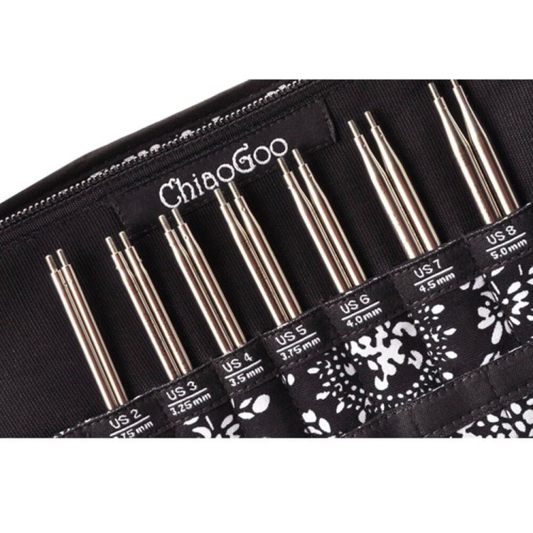 Zestaw drutów metalowych Twist Lace 13 cm 2,75-10 (ChiaoGoo)